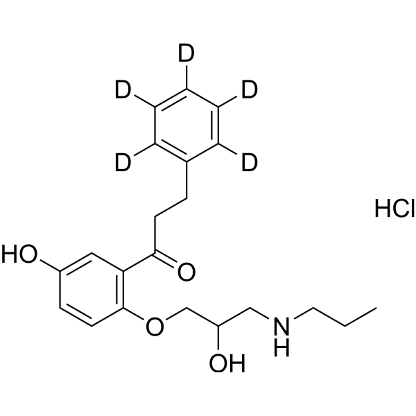 5-Hydroxy Propafenone-d5-1 HCl 1188265-48-6